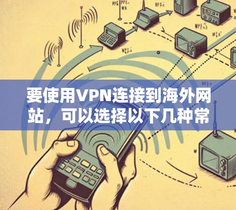 要使用VPN连接到海外网站,可以选择以下几种常用的VPN软件或服务