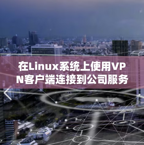 在Linux系统上使用VPN客户端连接到公司服务器,可以按照以下步骤操作 在Linux系统上使用VPN客户端连接到公司服务器,可以按照以下步骤操作