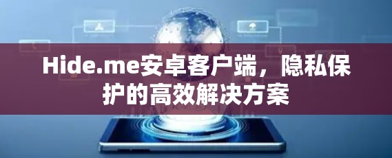 Hide.me安卓客户端,隐私保护的高效解决方案 Hide.me安卓客户端,隐私保护的高效解决方案