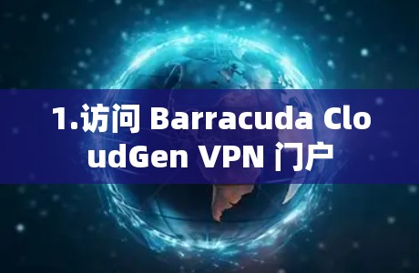 1.访问 Barracuda CloudGen VPN 门户 1.访问 Barracuda CloudGen VPN 门户