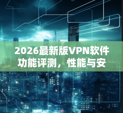 2026最新版VPN软件功能评测,性能与安全的双重保障 2026最新版VPN软件功能评测,性能与安全的双重保障