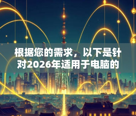 根据您的需求,以下是针对2026年适用于电脑的VPN客户端推荐 根据您的需求,以下是针对2026年适用于电脑的VPN客户端推荐