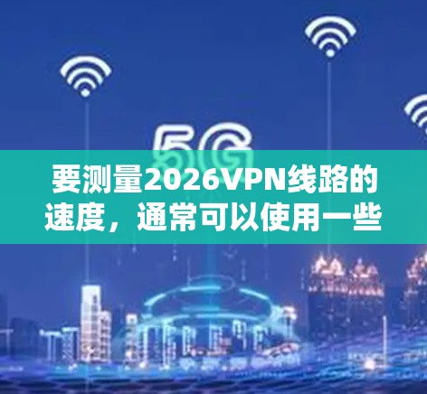 要测量2026VPN线路的速度,通常可以使用一些网络测速工具来评估其带宽、延迟和丢包率。以下是一些常用的测速工具和方法 要测量2026VPN线路的速度,通常可以使用一些网络测速工具来评估其带宽、延迟和丢包率。以下是一些常用的测速工具和方法
